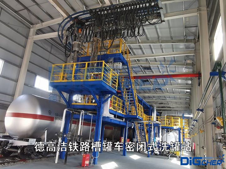 bat365中文官方网站铁路槽罐车密闭式洗罐站