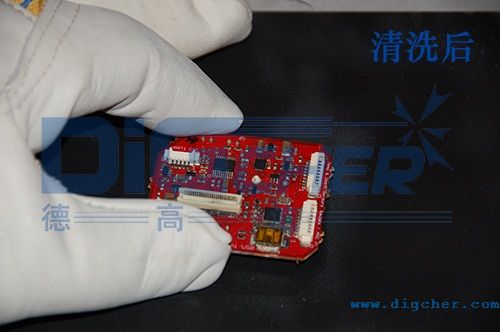 使用bat365中文官方网站DPT Pro干冰清洗机清洗后
